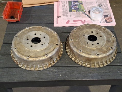 Coppia tamburi freno fiat 1500 - coppia,