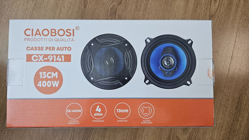 Coppia casse auto - x, di