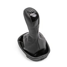 Pomello Leva del Cambio per Mercedes C Class W203 S203 6 Marce Nero con Cuffia