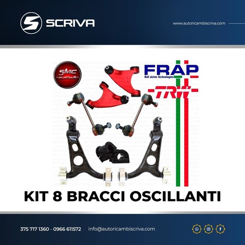 Kit bracci oscillanti trapezi - bracci,
