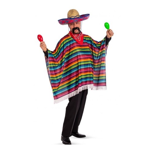 Poncho messicano siesta - messicano,