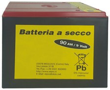 BATTERIA A SECCO 90AH 9V PER