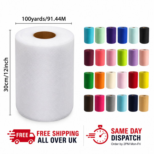 Rotolo tulle largo 30cm - largo, x