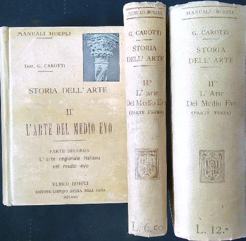 Storia dell arte l - ii:, l'arte