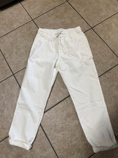 Pantalone lino bianco ZARA