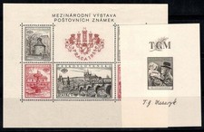 Cecoslovacchia 1938-55 Mi. Bl