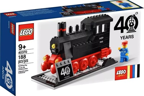 Lego 40370 locomotiva vapore - lego,