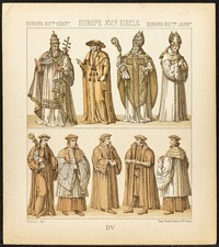 1890 costume sacerdoti di - 1890,
