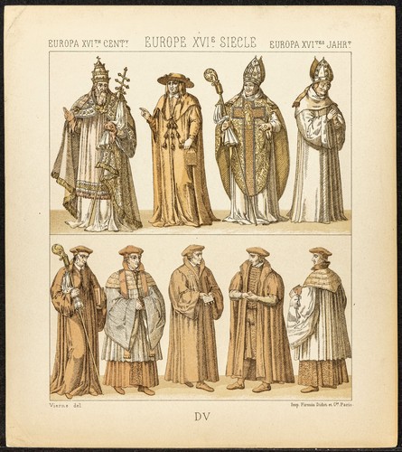 1890 costume sacerdoti di - 1890,