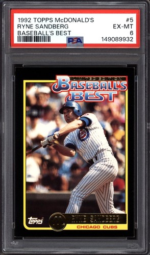 1992 topps mcdonald ryne - topps,