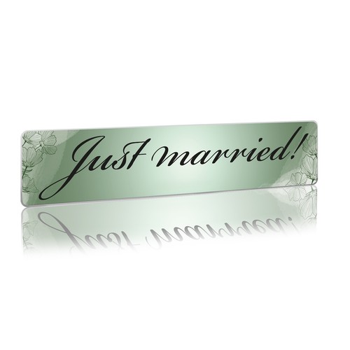 Targa matrimonio - , auto