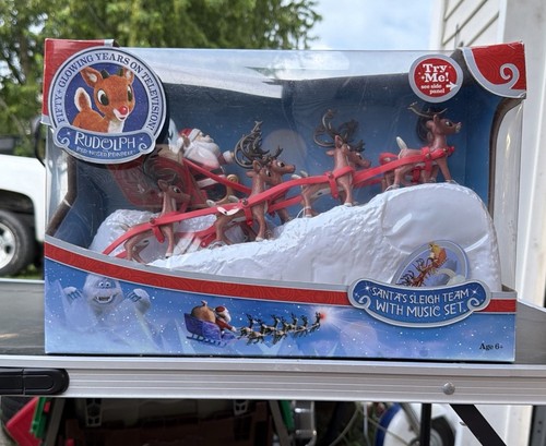 Rudolph sleigh team babbo - sleigh,