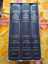 la sacra bibbia utet 3 volumi