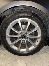 4 CERCHI+GOMME LEGA 17" ORIGINALI MERCEDES CLASSE A B USATI IN OTTIME CONDIZIONi