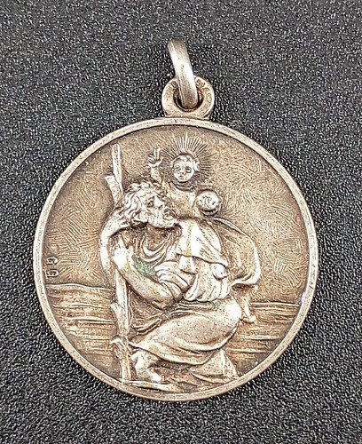 Medaglia san cristoforo - medaglia,