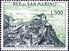 1958 San Marino Veduta -