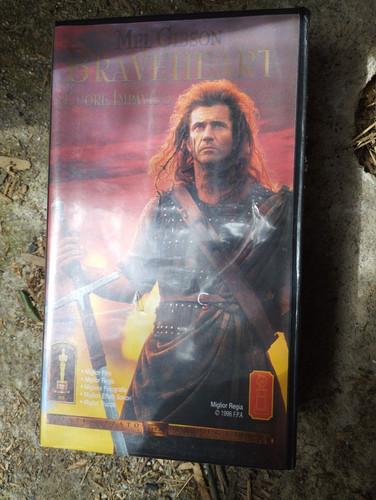 Vhs film braveheart mel gibson - film,