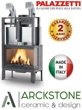 Palazzetti MX 86 R Angolo DX Camino a Legna Aria Naturale Canalizzabile 20,4 Kw