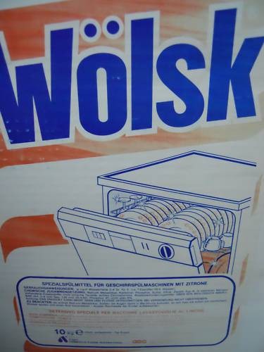 Detersivo lavatazze wolsk 10kg - detersivo,