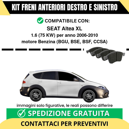 Pastiglie freno anteriori - pastiglie,