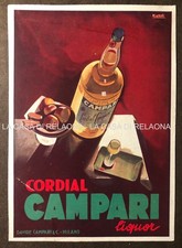 CARTOLINA PUBBLICITARIA Cordial CAMPARI - ANNO 1966 - fp Viaggiata