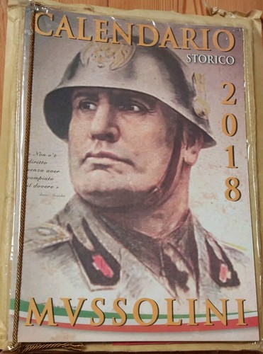 Calendario storico mussolini - calendario,