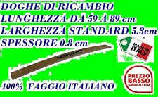 DOGA DOGHE PER LETTO DI RICAMBIO  IN FAGGIO -TUTTE LE MISURE- LARGHEZZA 5.3 cm