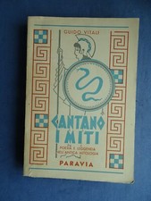 VITALI-CANTANO I MITI-POESIA E