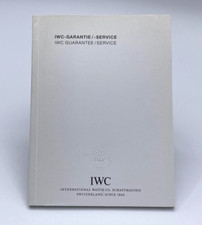 Iwc Pilot Aquatimer Ingenieur libretto garanzia guarantee service 2004 - 2011