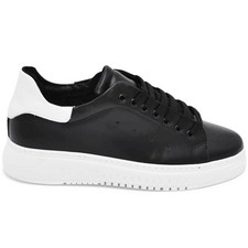 Sneaker bassa uomo nera in