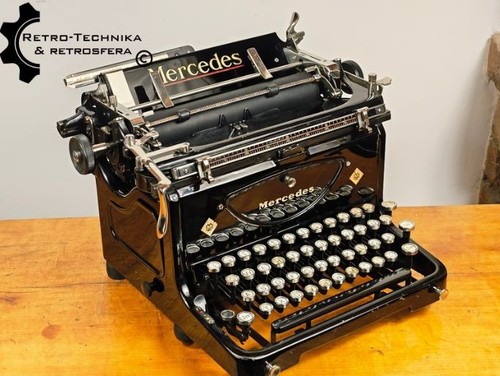 Desktop typewriter mercedes - mercedes, 6