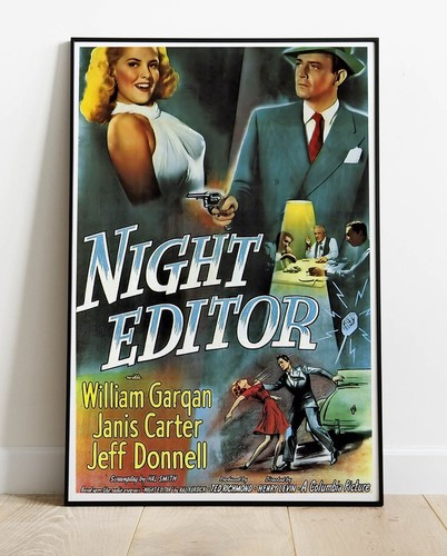 Night editor foto poster - night, foto/poster