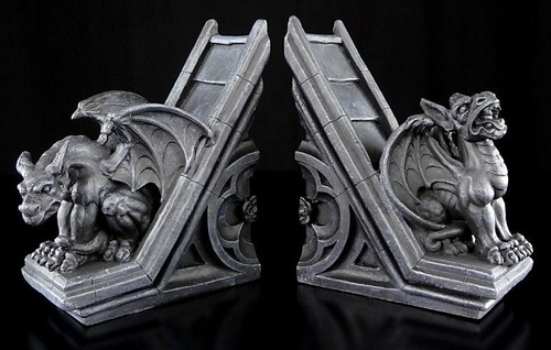 Gargoyle supporti per libri - supporti,