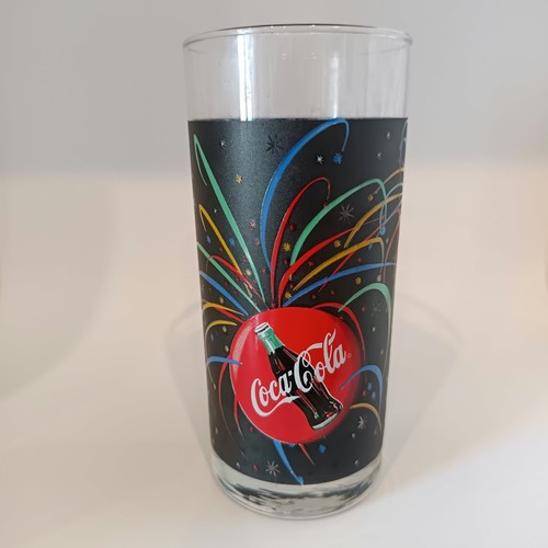 Bicchiere coca cola nero - bicchiere,