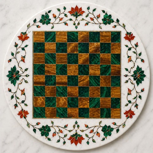 Set scacchi intarsiati pietra - set,