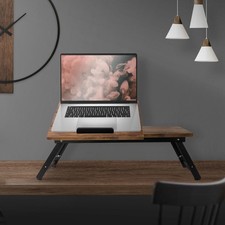 Tavolino per computer portatile laptop PC in legno inclinabile vassoio da letto
