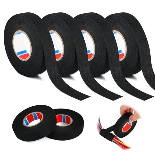 Pezzi nastro telato nero - pezzi,