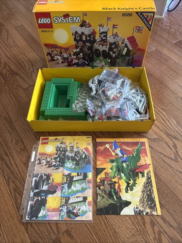 Lego black knight castle - lego, knight's