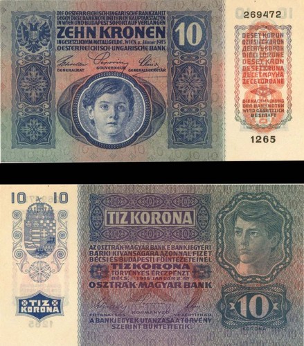 Austria 10 corone - 10,