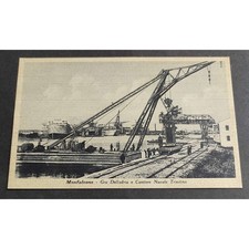 Cartolina Monfalcone - Gru