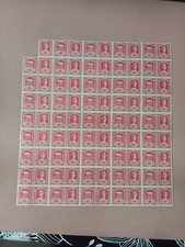 BLOCCO  44 MARCHE DA BOLLO IMPOSTA SULL ENTRATA LIRE 100 NUOVE FILIGRANA RUOTA