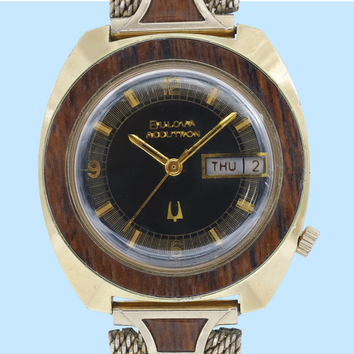 Bulova accutron very rare gold - accutron,