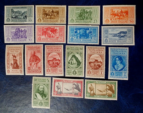 1932 francobolli regno - francobolli,