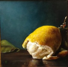 dipinto natura morta limone still life  quadro frutta