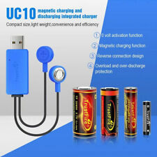 TrustFire ® UC10 18650 21700 USB Caricabatterie a Litio Con Funzione AA AAA