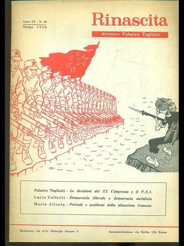Rinascita ottobre 1958 - n., 10/ottobre
