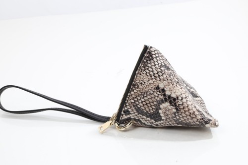 Borsa chiave triangolo pelle
