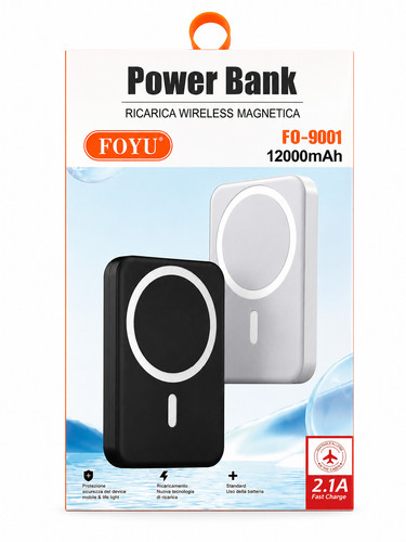 Power bank magnetico wireless - bank,
