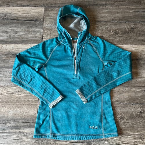 Rab felpa con cappuccio donna - con,