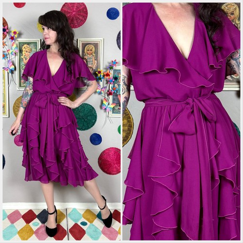 Abito midi chiffon con - abito,
